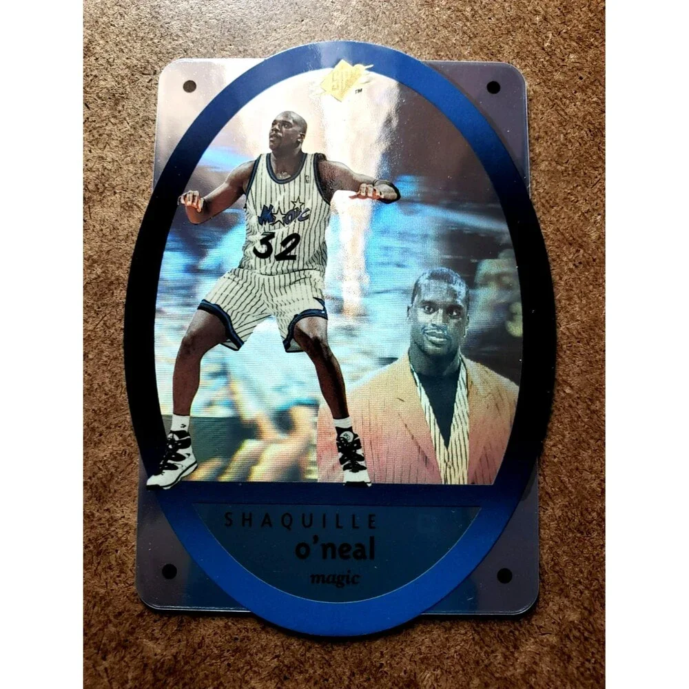 1996 Upper Deck SPx SHAQUILLE O'NEAL HOLO  Die Cut Insert Card #35 ORLANDO MAGIC